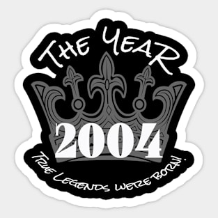 Legends 2004 Sticker